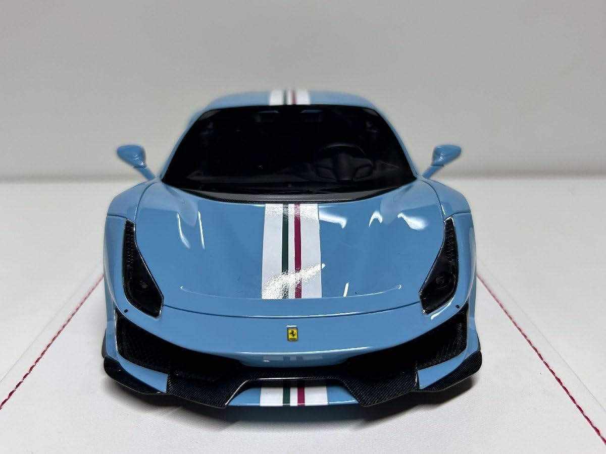 Amazon | 希少品 IVY 1/18 Novitec Ferrari 488 Pista Azzuro La